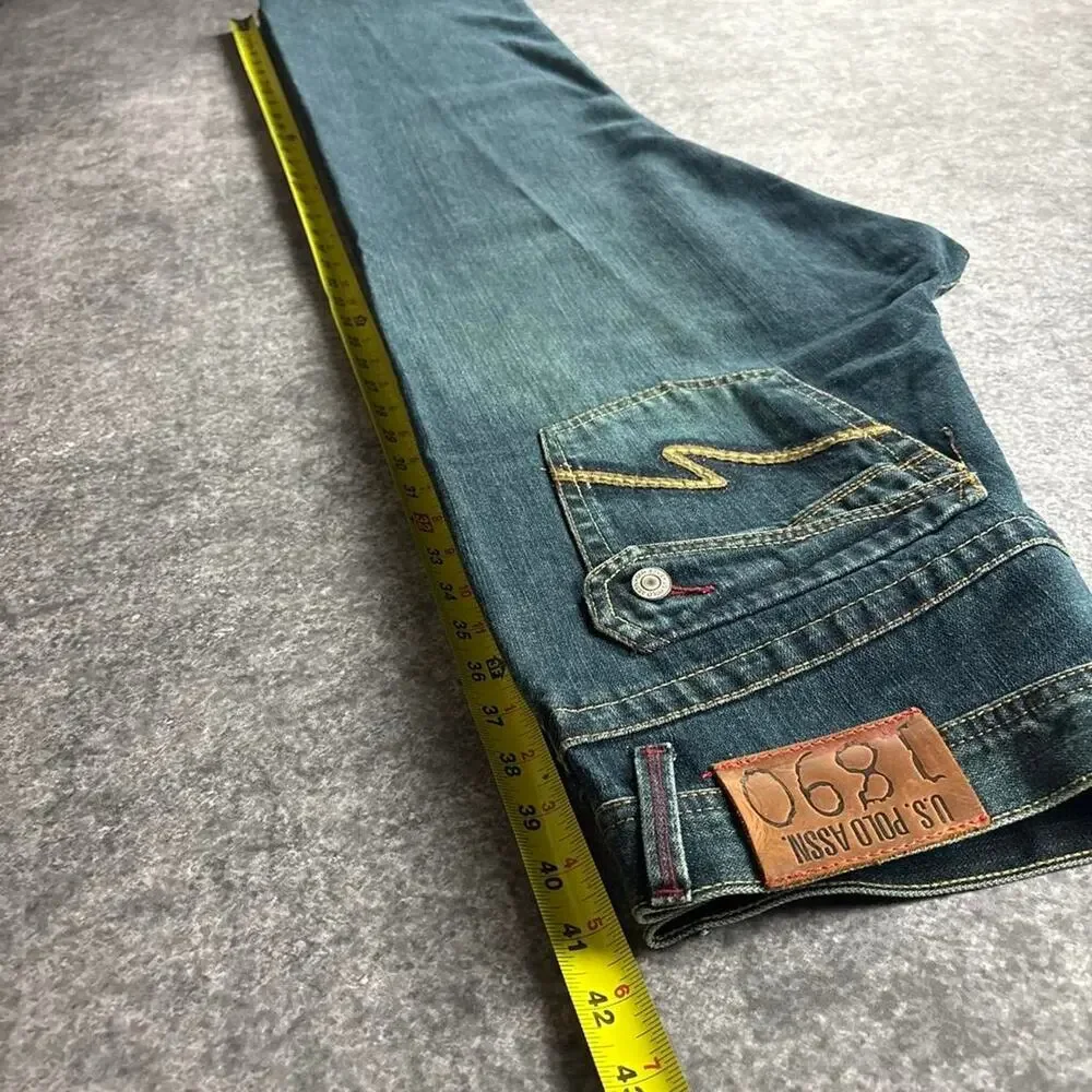 Vintage Y2K U.S. Polo Assn Men’s 34x30 Baggy Jeans Embroidered Hip Hop